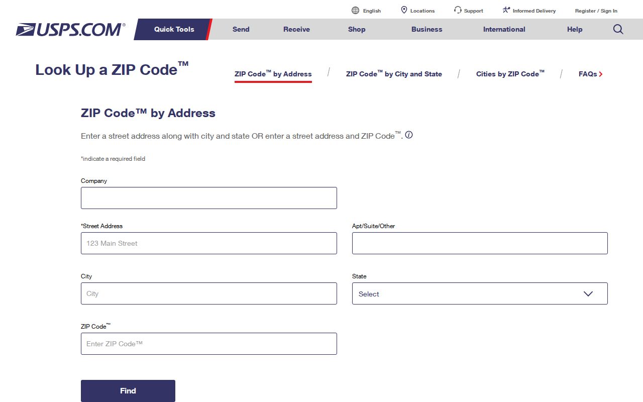 Foster City ZIP code directory USPS address lookup